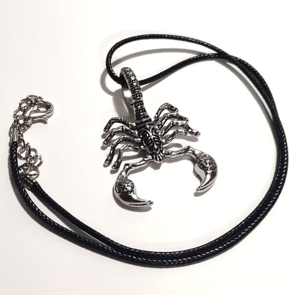 Stainless Large Scorpion Necklace Western Escorpion Christmas Birthday Gift NEW!